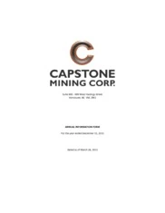 Capstone Copper Corp.