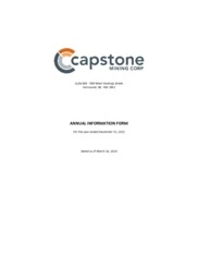 Capstone Copper Corp.