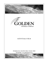 Golden Minerals Company