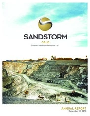 Sandstorm Gold Royalties