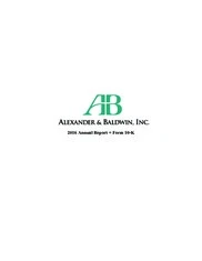 Alexander & Baldwin, Inc.