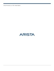 Arista Networks Inc