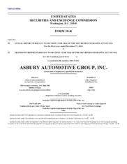 Asbury Automotive Group, Inc.