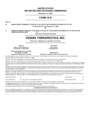 Cidara Therapeutics Inc