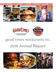 Good Times Restaurants Inc.