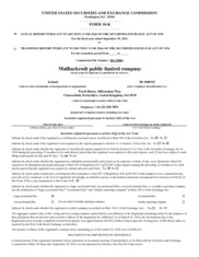 Mallinckrodt Plc
