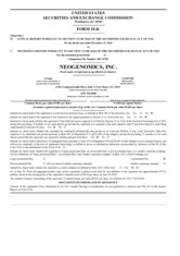 NeoGenomics, Inc.