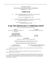 PAR Technology Corp.