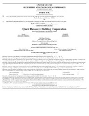 Quest Resources Holdings
