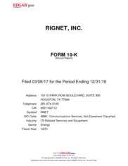Rignet Inc