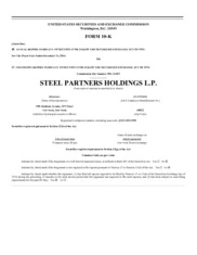 Steel Partners Holdings L.P.