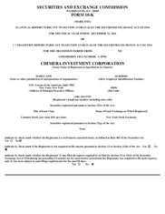 Chimera Investment