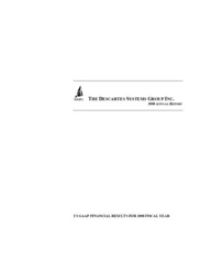 Descartes Systems Group Inc.