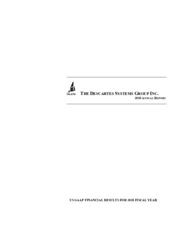 Descartes Systems Group Inc.