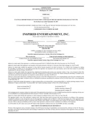 Inspired Entertainment, Inc.
