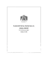 Plaza Retail REIT
