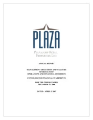 Plaza Retail REIT