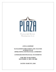 Plaza Retail REIT