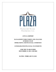 Plaza Retail REIT