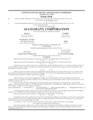 Alleghany Corporation