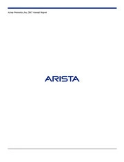 Arista Networks Inc