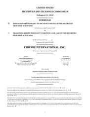 Circor International Inc.