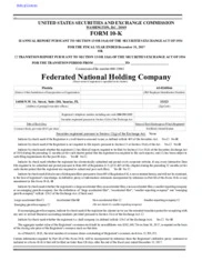 Federated National Holding Co