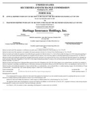 Heritage Insurance Holdings Inc