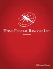 Home Federal Bancorp, Inc. of Louisiana