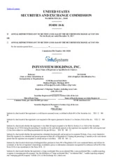 Infusystem Holdings
