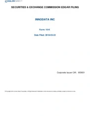 Innodata Inc. 