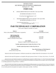 PAR Technology Corp.