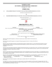 Photronics Inc.