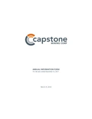 Capstone Copper Corp.