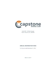 Capstone Copper Corp.