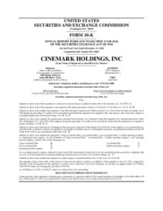 Cinemark Holdings