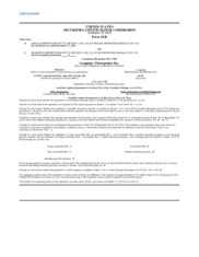 Gemphire Therapeutics Inc