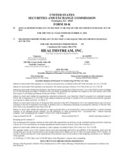 Healthstream Inc.