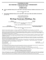Heritage Insurance Holdings Inc