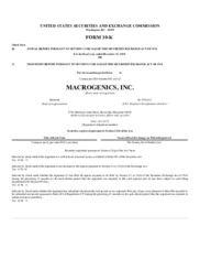MacroGenics Inc