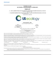 US Ecology, Inc.
