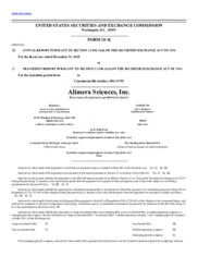 Alimera Sciences, Inc.