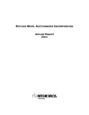 Ritchie Bros. Auctioneers Incorporated