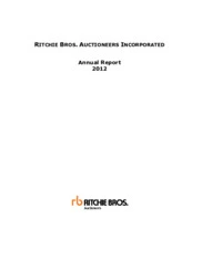 Ritchie Bros. Auctioneers Incorporated