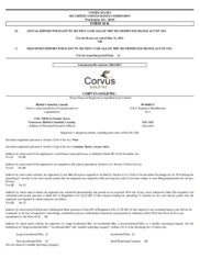 Corvus Gold Inc.