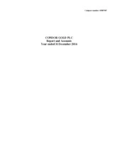 Condor Gold plc