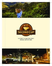 Second Cup Ltd. 