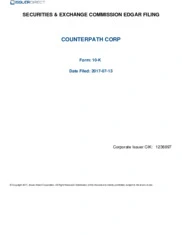 CounterPath Corporation