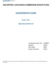 CounterPath Corporation