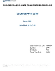 CounterPath Corporation